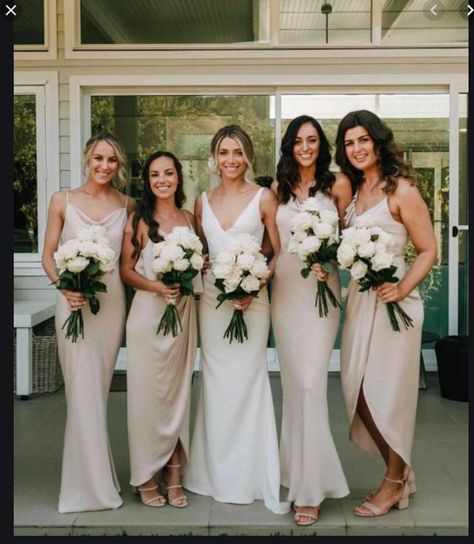 Bridesmaids Champagne, Champagne Wedding Gown, Dresses Champagne, Champagne Bridesmaid, Champagne Bridesmaid Dresses, Wedding Dress Champagne, Champagne Wedding, Elegant Wedding Dress, Long Bridesmaid Dresses