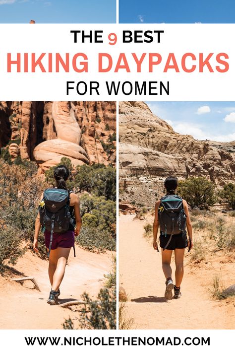 Daypacks For Women, Best Hiking Backpacks For Women, Hiking Gear Women, Hiking Backpack Women, Womens Hiking Backpack, Small Hiking Backpack, Hiking Gear List, Hiking Daypack, Best Hiking Gear