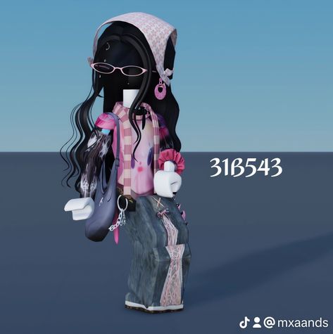 Outfit Ideas for Girls roblox Igari Outfit Roblox Code, Igari Roblox Avatar Code, Roblox Sets, Emo Roblox Outfits, Catalog Avatar Creator, Avatar Cosplay, Outfit Creator, Imvu Outfits Ideas Cute, Roblox Guy