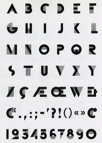 This is but one example of Charles Peignot’s influence on type and typography, which made his professional life so important to the history of design... Art Deco Fonts, A M Cassandre, Typo Logo, Typeface Design, Word Design, Logo Fonts, Typography Letters, Modern Graphic Design, Typography Fonts