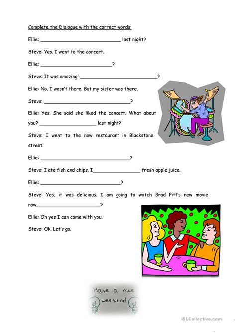 Dialogue Completion Practice Worksheets Class 8 Dialogue Writing Worksheets, Good Dialogue, Writing Sentences Worksheets, Learn To Write Cursive, Dialogue Writing, Printable Handwriting Worksheets, Alphabet Practice Worksheets, Letter Writing Practice, Writing Practice Sheets