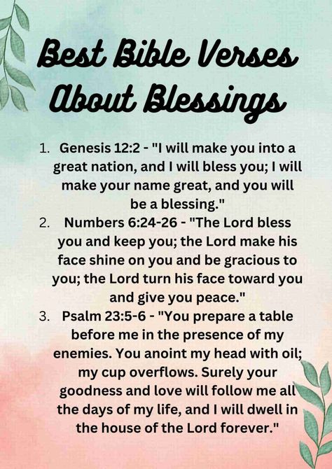 200+ Bible Verses About Blessings For You - † ✝️️ Daily Blessings Prayer ✝❤️ Blessing Verses From Bible, Bible Verse About Being Blessed, Bible Verse For House Blessing, Entertaining Angels Bible Verse, Hand-strung Spiritual Beads For Blessing, Psalm 128, Psalm 23 5, Psalm 139 13, Proverbs 10