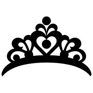 Princess Tiara Tattoo, Tiara Drawing, Tiara Tattoo, Crown Stencil, Crown Drawing, Crown Template, Crown Tattoo Design, Princess Silhouette, Bow Template