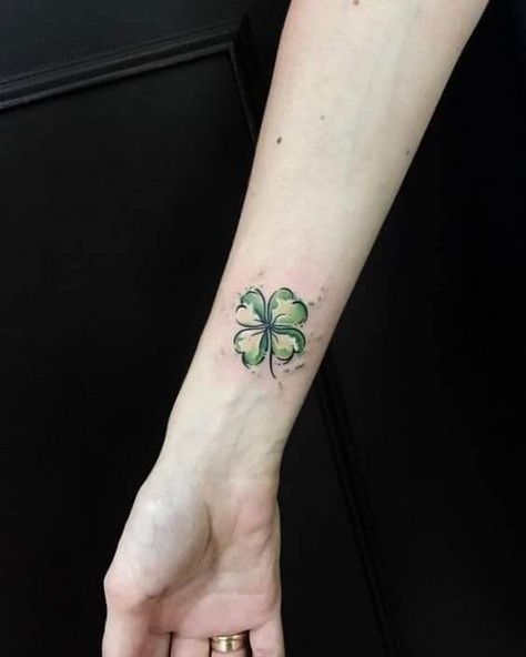 Clover Tattoo Design, Clover Tattoo Ideas, Celtic Tattoos For Men, Four Leaf Clover Tattoo, Clover Tattoo, Shamrock Tattoos, Create A Tattoo, Irish Tattoos, Clover Tattoos