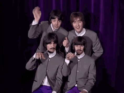 The Beatles Hello Goodbye GIF - TheBeatles HelloGoodbye Goodbye - Discover & Share GIFs Hello Goodbye Beatles, Beatle Juice, The Beatles 1, Hello Goodbye, Beatles Pictures, What Makes You Beautiful, The Fab Four, Ringo Starr, George Harrison