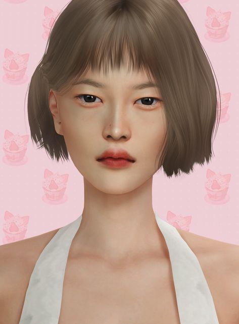 ASIAN SET (=^･ω･^=) | obscurus-sims on Patreon Sims Eyebrows, Female Sims, Sims 4 Cc Eyes, Sims Stories, The Sims 4 Skin, Sims 4 Cc Shoes, Sims 4 Cc Makeup, Sims 4 Cc Skin, Face Piercings