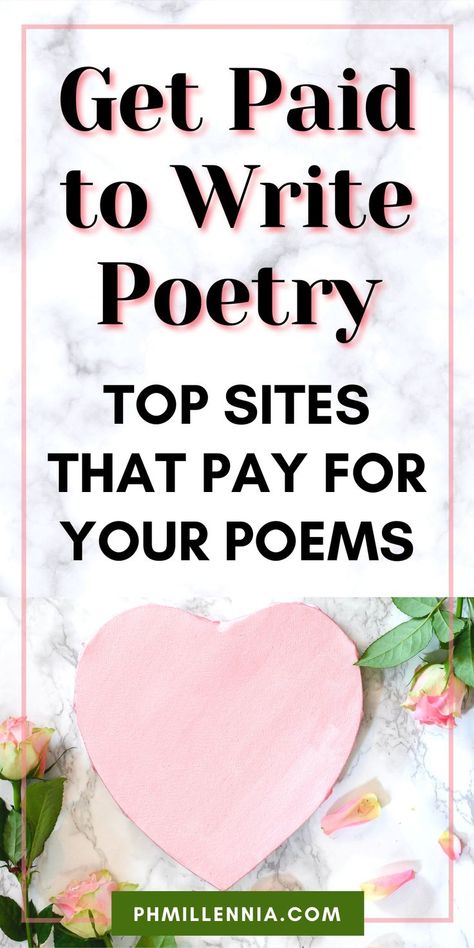 Money Poetry, Get Paid To Write, Paid To Write, Write Poetry, Ebook Writing, You Poem, Increase Blog Traffic, Robert Frost, Online Work From Home