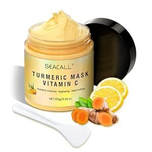 【 Vitamin C Turmeric Mask 】 Rich in vitamin C and organic turmeric, effective in preventing pigmentation. Add our turmeric mask to your daily skincare routine to reveal hydrated, glowing skin by addressing dullness and promoting a more even complexion. Vitamin C Face Mask, Vitamin C Mask, Turmeric Mask, Turmeric Vitamins, Organic Turmeric, Oily Skin Care, Skin Care Mask, Hydrating Mask, Clay Mask