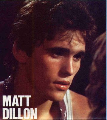 My First Gay Crush: Sean Loves Matt Dillon! Matt Dillon The Outsiders, Rusty James, Bob Hughes, Young Matt Dillon, Matt Dallas, Outsiders Movie, 80s Actors, The Outsiders Greasers, Dallas Winston