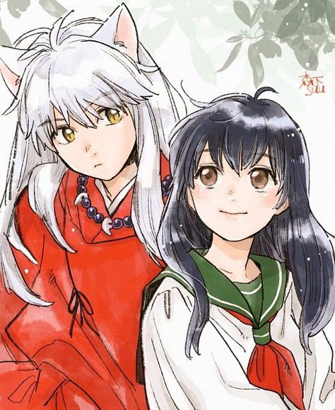 Inuyasha And Kikyo, Inuyasha Fan Art, Kagome And Inuyasha, Kagome Higurashi, Best Anime Couples, Boy Character, Manga Love, Inuyasha, Tokyo Ghoul