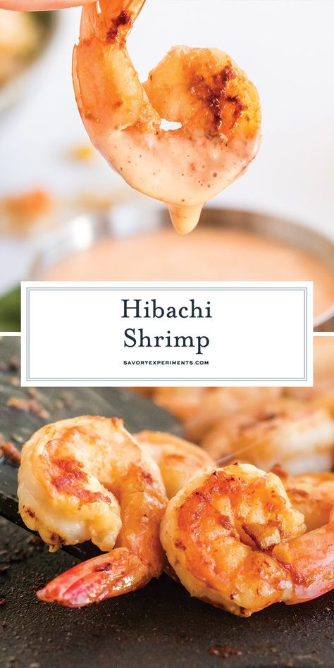 If you love hibachi, now you can make it at home! This Hibachi Shrimp recipes is the BEST, and there is even a homemade yum yum sauce! Shrimp Yum Yum Sauce Recipes, Blackstone Hibachi Shrimp, Hibachi Shrimp On Blackstone, Hibachi Recipes Shrimp, Shrimp On Blackstone Griddle, Blackstone Shrimp Recipes, Shrimp Hibachi Recipe, Yum Yum Shrimp, Asian Shrimp Recipes