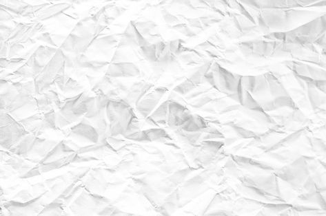 White crumpled space paper textured back... | Premium Photo #Freepik #photo #background #texture #paper #note Crumpled Paper Background, Crumpled Paper Textures, Crushed Paper, Paper Texture Background, Wrinkled Paper, Photoshop Tutorial Graphics, Photoshop Video, Crumpled Paper, Photoshop For Photographers