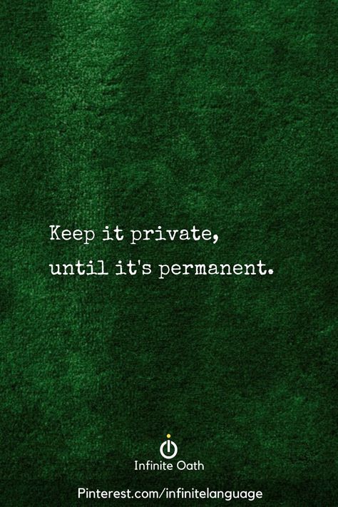 Keep it private until it's permanent Keep It Private Until Its Permanent, Keep It Private Quotes, No One Is Permanent Quotes, Christmas Captions For Instagram, Keep It Private, America Wallpaper, Keep Your Mouth Shut, Captain America Wallpaper, Skin Tightening Face