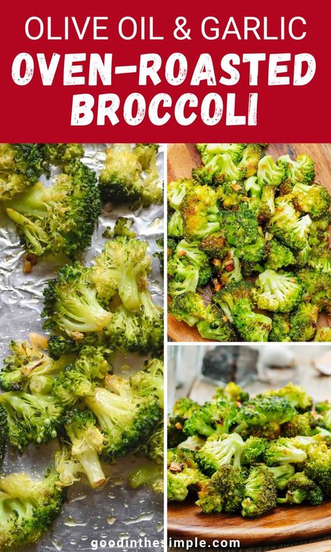 Healthy Roasted Broccoli Recipes, Veggies Baked In Oven, Broccoli Recipes In Oven, Baking Broccoli In Oven, Toasted Vegetables In Oven, Healthy Ways To Cook Broccoli, How Long To Roast Broccoli In Oven, How To Cook Broccoli In The Oven, Broccoli In Oven Recipe