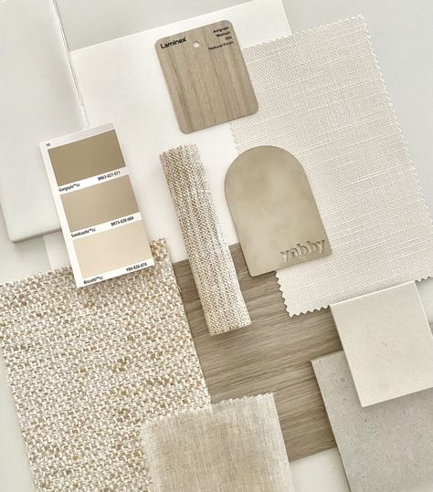 Neutral Colour Scheme, Statement Furniture Pieces, Materials Board Interior Design, Mood Board Interior, Sample Board, Material Board, Interior Design Boards, Neutral Interiors, Interior Design Mood Board