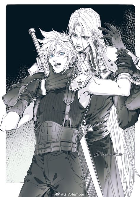 Ff7 Sephiroth, Cloud Strife X Sephiroth, Kadaj Ff7 Fanart, Cloud X Sephiroth Fan Art, Ff7 Sephiroth Fan Art, Sephiroth X Cloud, Final Fantasy Xvii, Final Fantasy Sephiroth X Cloud, Sephiroth And Cloud