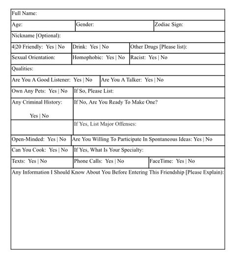 New friend application. Funny Application Form, Best Friend Application Form, Bff Application, Bf Application, Cuddle Buddy Application, Best Friend Application, Girlfriend Application, Boyfriend Application, Funny Certificates