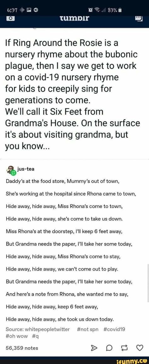 Creepy Nursery Rhymes, Creepy Poems, Ring Around The Rosie, Kids Nursery Rhymes, And So It Begins, At The Hospital, Rhymes For Kids, Grandma's House, Nursery Rhyme