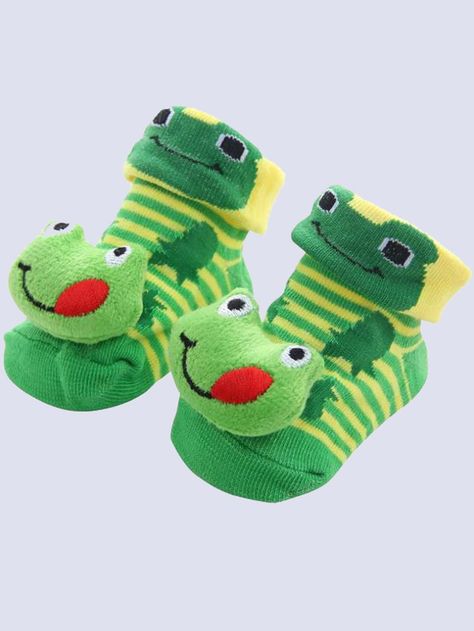 Vogue Kids, Baby Frog, Frog Decor, Newborn Accessories, Comfy Socks, Toddler Socks, Closet Accessories, Baby Cartoon