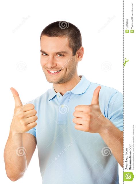 Thumbs Up Pose Reference Drawing, White Guy Stock Image, Awkward Thumbs Up, Thumbs Up Reference, Thumbs Up Pose, Man Gesture, Thumbs Up Stock Photo, Thumbs Up Drawing, White 3d People