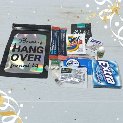 40th Survival Kit Men, Bachelor Survival Kit, Bachelor Party Hangover Kit, Birthday Hangover Kit, Hangover Kit 21st Birthday, Party Survival Kit, Birthday Survival Kit, Hangover Recovery Kit, Hangover Survival Kit