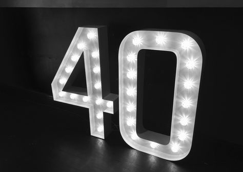 https://www.birthdays.durban 40th Party Ideas, Number 40, 40th Birthday Party, Light Up Letters, Happy Birthday To My, 40th Birthday Parties, Party Lights, Durban, Party Planner