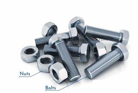 Thermal Power Plant, Anchor Bolt, Nut Bolt, Stainless Steel Bolts, Threaded Rods, Hex Nut, Gas Industry, Stainless Steel 304, Oil And Gas