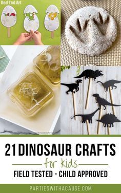 Learning About Dinosaurs, Dinasour Crafts Preschool, Dinosaur Kids Crafts, At Home Summer Camp, Dinosaur Crafts For Kids, Dinosaur Themed Food, Crafts For Kids At Home, Dinosaur Crafts Kids, Dinosaur Week