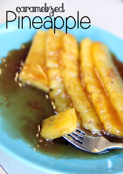 Caramelized Pineapple Caramelized Pineapple, Pineapple Delight, Pineapple Recipe, Grilled Fruit, Pineapple Recipes, Grilled Pineapple, Side Recipes, Dessert Drinks, Fruit Desserts