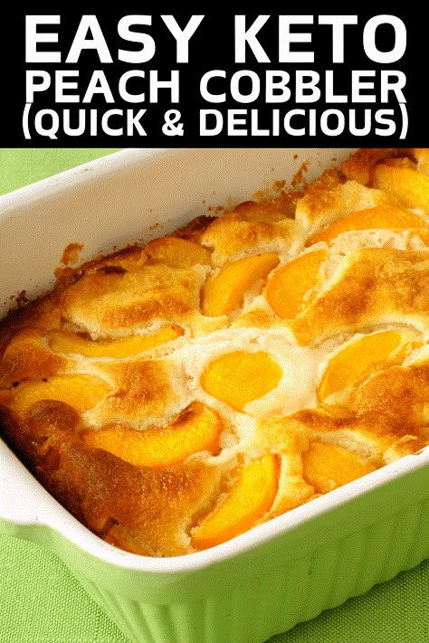 Craving Peach Cobbler Without the Carbs? This Keto Treat is Here to Save the Day! – DeliciouslyFit Keto Apple Cake, Keto Cheese Danish, Meal Prep Eggs, Keto Peach Cobbler, Walnut Topping, Keto Friendly Ice Cream, Low Carb Treat, Cinnamon Filling, Egg Fast