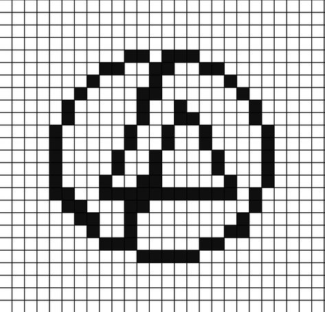 A pixel art template of the Linkin Park band logo. Band Logo Pixel Art, Band Pixel Art, Linkin Park Logo, Graph Paper Designs, Perler Ideas, Fuse Bead Patterns, Pixel Art Grid, Art Album, Graph Paper Art