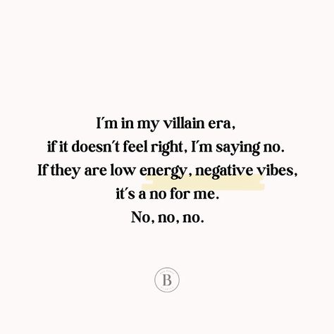 But is it really villain? Or self care? Comment below ⬇️ I’m in my villain era, if it doesn’t feel right, I’m saying no. If they are low energy, negative vibes, it’s a no for me. No, no, no. 👉👉Follow: @bosswomandiaries for more ⁠ ⁠ #motivationalquotes #femaleempowermentquotes #hustlehardgirl #quotesforwomen #girlsbuildingempires #girlbossgang #femalehustlers #womenmotivation #womeninpower #sheboss #girlsruntheworld #luxurygirl #confidence #confidentwomen #bossgirl #femaleentrepreneur... Villian In Someone’s Story, In My Villain Era Quotes, I Am The Villain Quotes, Entering My Villain Era Aesthetic, Villan Era Quote, In My Villain Era, Villian Era Quote, Being The Villain Quotes, Villain Era Quotes