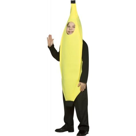 Rasta Imposta Childrens Costume, Deluxe Banana, 7-10 Best Halloween Costumes & Dresses USA Food Halloween Costumes, Costumes For Teenage Girl, Teenage Halloween Costumes, Banana Costume, Easy College Halloween Costumes, Best Group Halloween Costumes, Christmas Elf Costume, Girl Group Costume