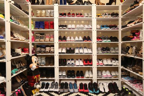 Female sneakerhead life Female Sneakerhead, Sneaker Closet, Sneaker Storage, Shoe Room, Adidas Shoes Outlet, Nike Shoes For Sale, Shoe Display, Shoes For Sale, Nike Shoes Outlet