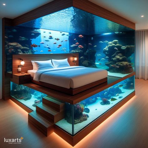 Home Decor Ideas Bedroom, Decor Ideas Bedroom, Dreams Beds, Home Decor Crafts, The Aquarium, Smart Technology, Bedroom Modern, Crafts Home, Design Your Dream House