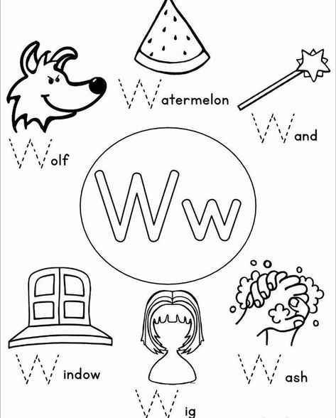 Letterland Phonics, Preschool Alphabet Book, Preschool Activity Sheets, Letter Worksheets For Preschool, Preschool Fine Motor Activities, Kindergarten Phonics Worksheets, Homeschool Preschool Activities, Preschool Tracing, Preschool Reading