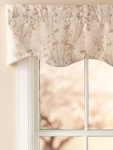 Scalloped Valance, Sheer Valances, Tie Up Valance, Vermont Country Store, Wide Windows, Country Curtains, Grey Curtains, Rod Pocket Curtains, Country Store