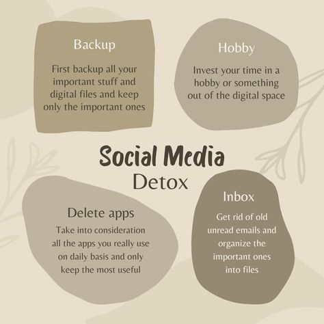 "Embark on a digital detox journey with our Refresh, Recharge, Reconnect guide! Break free from the endless scroll and reclaim your time, focus, and well-being. Discover practical tips and inspiring insights to navigate life beyond the screen, reconnect with the world around you, and rediscover the joys of offline living. It's time to unplug, unwind, and revitalize your mind, body, and soul. Join the movement and embrace the power of a social media detox today!"  credits:#DianaMunoz Unplug From Social Media, Social Media Detox Aesthetic, Phone Detox, Time To Unplug, Awareness Quotes, Social Media Break, Collage Ideas, Digital Detox, Hard Days