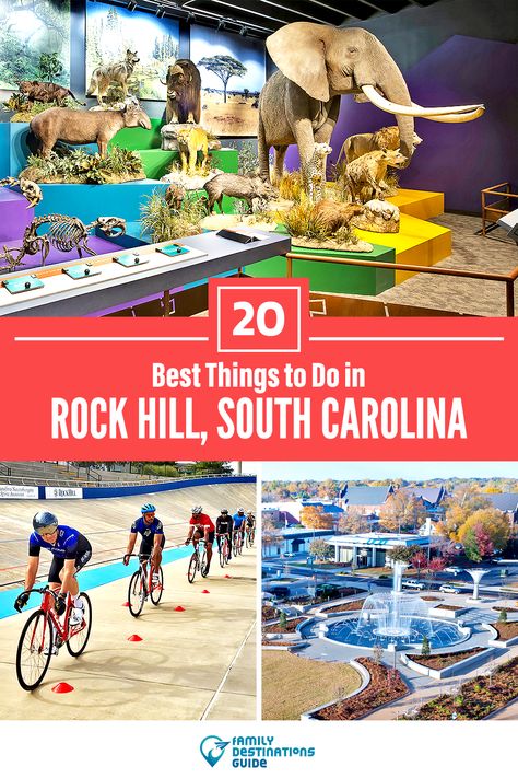 Rock Hill South Carolina, Fountain Park, Cycling Events, Rock Hill, Mormon Temple, Family Destinations, Street Kids, Summer Trip, Family Vacations