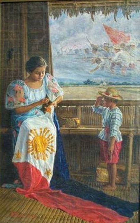 Philippine Culture Poster, Philippine History, Patriotic Images, Filipino Art, Philippine Art, Philippines Culture, Filipino Culture, Historical Painting, History Art