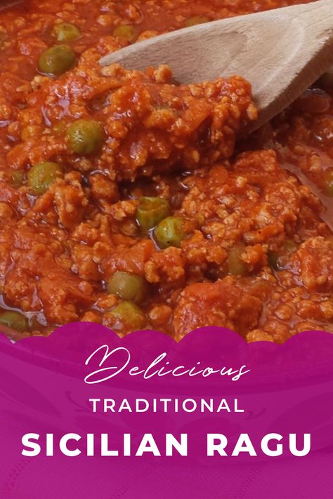 Sicilian Pasta Sauce, Southern Italian Recipes Authentic, Traditional Sicilian Recipes, Authentic Sicilian Recipes, Sicilian Lasagna Recipe, Italian Sauce Recipes Authentic, Sicilian Recipes Authentic, Sicilian Spaghetti, Authentic Italian Pasta Recipes