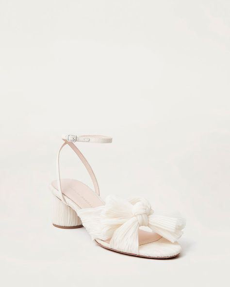 Shop Loeffler Randall favorites for all of your wedding and events needs. Pearl Fabric, Bow Mules, Perfect Wedding Shoes, Mid Heel Sandals, Bow Heels, Low Heel Shoes, Beautiful Gift Wrapping, Ivory Pearl, Heeled Sandal