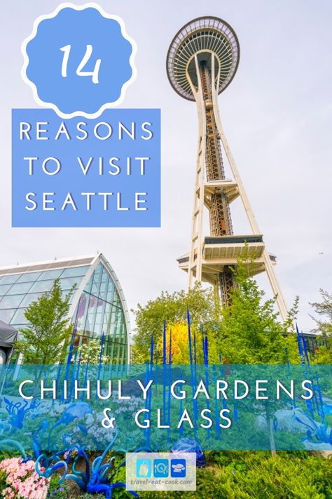 When you visit Seattle make sure to visit the Space Needle and Chihuly Gardens and Glass at the Seattle Center Seattle Center, Visit Seattle, The Emerald City, Chihuly, Emerald City, Space Needle, Planning A Trip, Be Better, The Culture