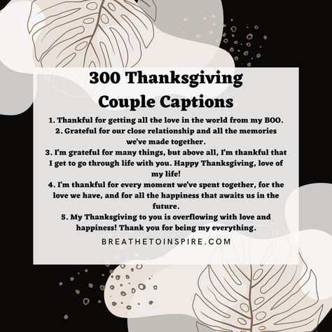 thanksgiving couple captions Thanksgiving Message To Boyfriend, Thanksgiving Boyfriend Quotes, Thanksgiving Couple Captions, Thanksgiving Captions For Couples, Thanksgiving Text To Boyfriend, Thanksgiving Message For Boyfriend, Thanksgiving Captions Instagram Couples, Thanksgiving Love Quotes, Thanksgiving Captions