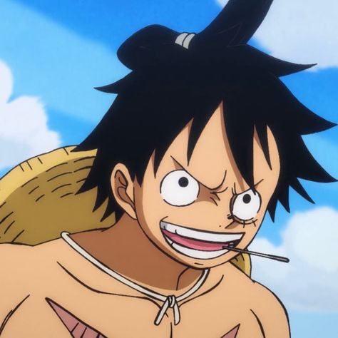 Luffy With Long Hair, Luffy Long Hair, Luffy Hot, One Piece Wano, Piece Icons, One Piece Crew, One Piece Luffy, Monkey D Luffy, One Piece Manga