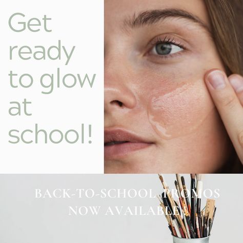 Get ready for the new school year with a special promo available to everyone! Whether you are heading back to school, back to work or just need a post summer refresh, now is the time to treat yourself or give the gift of relaxation and glowing skin! *$10 off a TEEN Facial *$15 off a MINI Glow Up *$20 off a GREEN ENVEE Signature Facial Looking for a teacher gift? Gift Cards are the perfect back to school🍏! Promo valid on appointments booked August 6th-September 1st, 2024 (Discount take... Teen Facial, September 1st, Appointment Book, Now Is The Time, The New School, New School Year, New School, Back To Work, A Teen