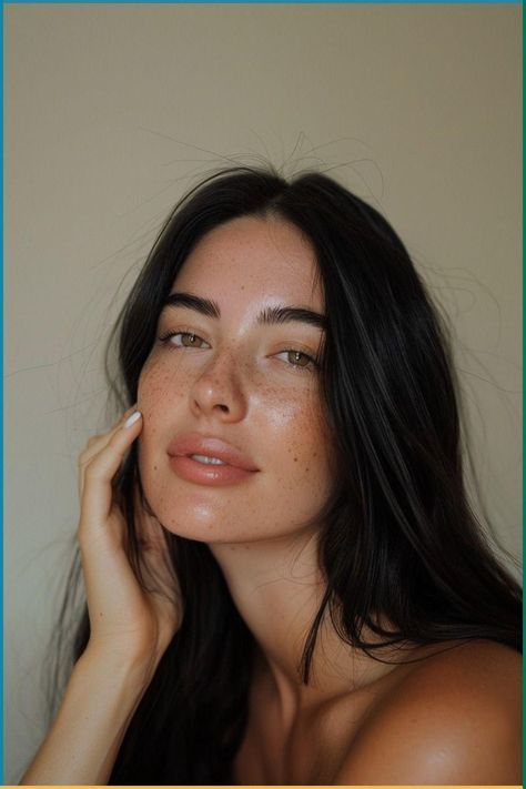 Photoshoot Natural Makeup, Fresh Photoshoot Ideas, No Makeup Photoshoot Natural, Natural Glam Makeup Freckles, Effortless Natural Makeup, Natural Makeup Photoshoot Ideas, Subtle Glowy Makeup, Fresh Natural Makeup Look, Natural Makeup Products Aesthetic