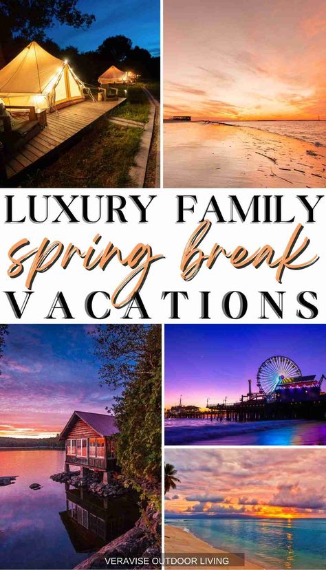 Best Family Spring Break Vacations, Best Spring Break Vacations With Kids, Spring Break Trips For Families, Spring Break Family Vacations, Spring Break Ideas For Families, Spring Break Destinations Families, Best Spring Break Destinations, Cheap Family Vacations, Family Spring Break