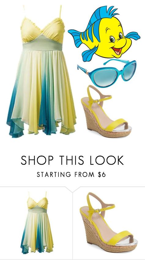 "Flounder" by dutchveertje ❤ liked on Polyvore featuring Lipsy, Charles by Charles David, Roberto Cavalli, disney, thelittlemermaid, disneybound, Flounder and disneycharacter Disneybound Flounder, Little Mermaid Disneybound, Mermaid Disneybound, Subtle Cosplay, Mermaid Outfits, Mermaid Photoshoot, Little Mermaid Outfit, Summer Gowns, Disney Bounds