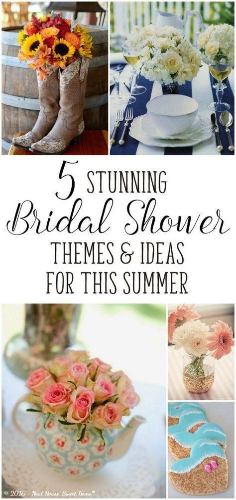 Summer Bridal Shower Themes, Summer Bridal Shower Favors, Bridal Shower Favors Diy, Bridal Shower Themes, Outdoor Bridal Showers, Country Bridal Shower, Bridal Shower Decorations Diy, Simple Bridal Shower, Wedding Shower Themes